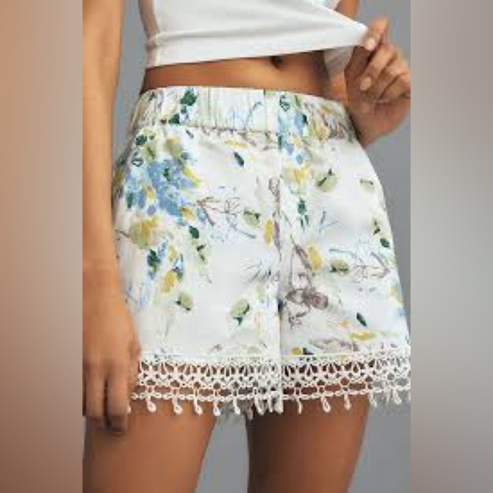 Anthropologie embellished shorts